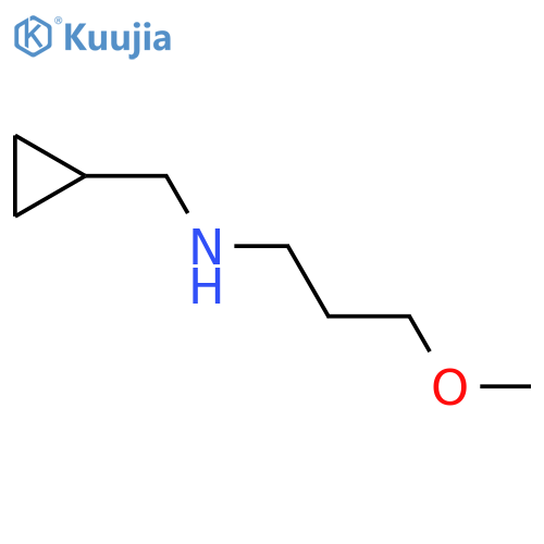 N-(Cyclopropylmethyl)-3-methoxypropan-1-amine structure