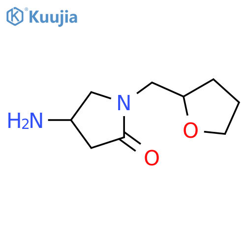 4-Amino-1-(tetrahydro-furan-2-ylmethyl)-pyrrolidin-2-one structure