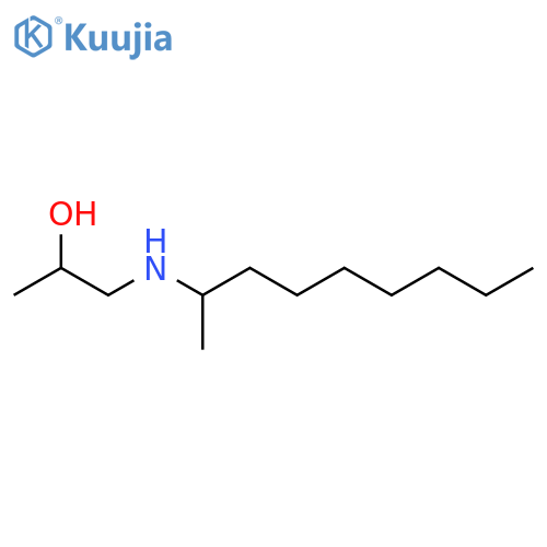 1-(nonan-2-yl)aminopropan-2-ol structure
