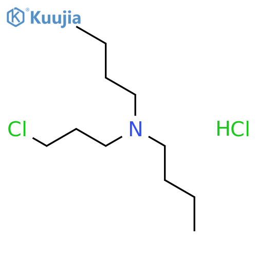 N-Butyl-N-(3-chloropropyl)butan-1-amine hydrochloride structure