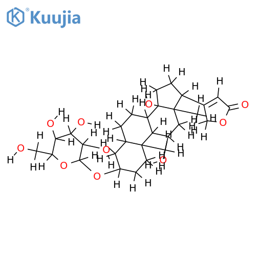 sarmentogenin-3-O-beta-D-allopyranoside structure