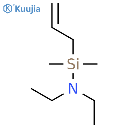 Silanamine,N,N-diethyl-1,1-dimethyl-1-(2-propen-1-yl)- structure
