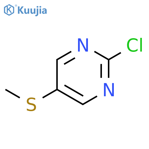 2-Chloro-5-(methylthio)pyrimidine structure