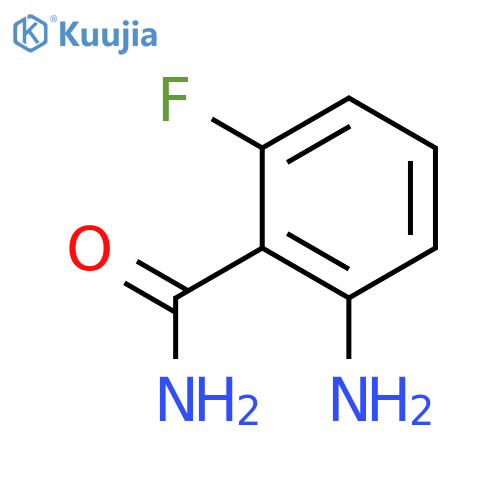 2-Amino-6-fluorobenzamide structure