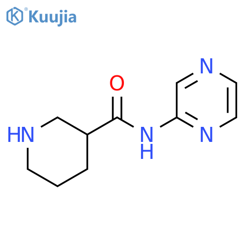N-(pyrazin-2-yl)piperidine-3-carboxamide structure