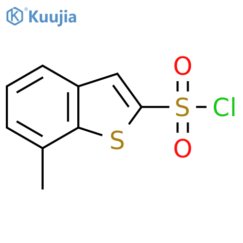 7-Methyl-1-benzothiophene-2-sulfonyl chloride structure