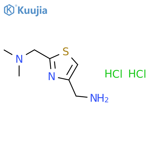 N-{4-(Aminomethyl)-1,3-thiazol-2-ylmethyl}-N,N-dimethylamine Dihydrochloride structure