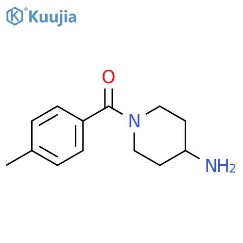 1-(4-Methylbenzoyl)-4-piperidinamine Hydrochloride structure