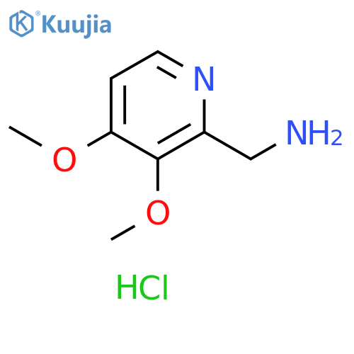 1-(3,4-dimethoxypyridin-2-yl)methanamine dihydrochloride structure