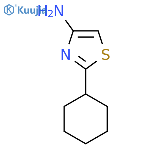 2-Cyclohexylthiazol-4-amine structure