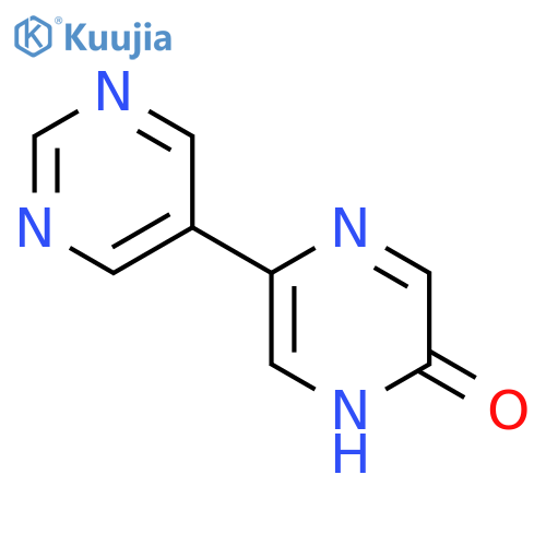 5-(5-Pyrimidyl)-2-hydroxypyrazine structure
