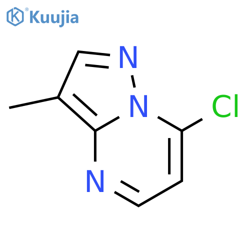 7-chloro-3-methylpyrazolo[1,5-a]pyrimidine structure