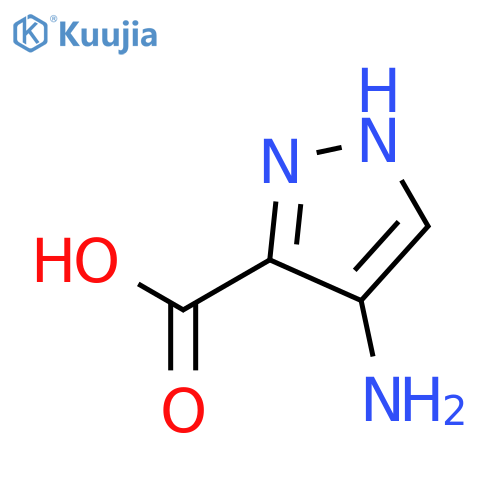 4-Amino-1H-pyrazole-3-carboxylic acid structure
