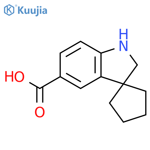 Spiro[Cyclopentane-1,3-Indoline]-5-Carboxylic Acid(WX105107) structure