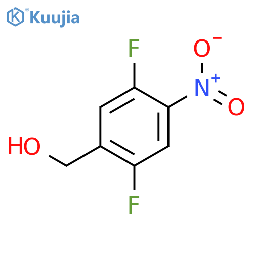 (2,5-Difluoro-4-nitrophenyl)methanol structure