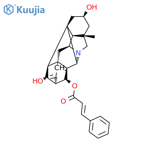 Hetisan-2,11,13-triol,13-[(2E)-3-phenyl-2-propenoate], (2a,11a,13R)- (9CI) structure