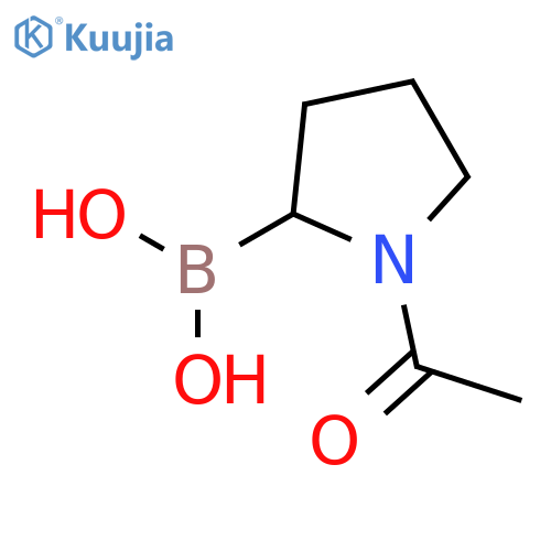 1-Acetylpyrrolidin-2-ylboronic Acid structure