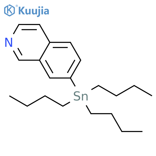 7-(Tributylstannyl)isoquinoline structure