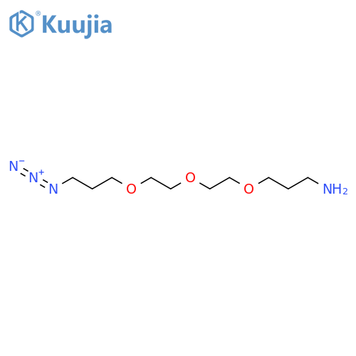 1-Azido-4,7,10-trioxa-13-tridecanamine structure