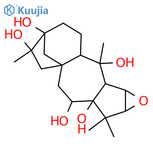 2,3-Epoxy-5,6,10,13,16-grayanotoxanepentol; (1α,2β,3β,5β,6β,10α,16α)-form structure
