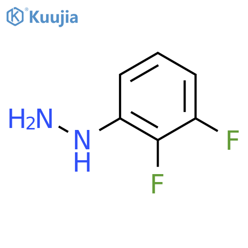 (2,3-Difluorophenyl)hydrazine structure