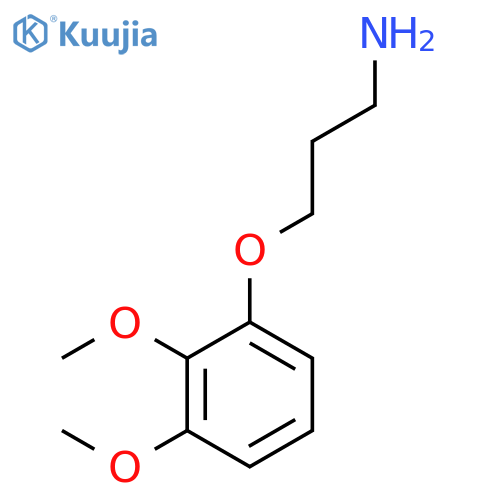 3-(2,3-dimethoxyphenoxy)propan-1-amine structure