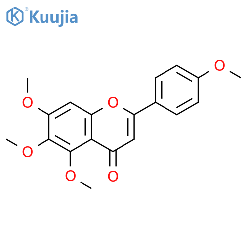 Scutellarein tetraMethyl ether structure