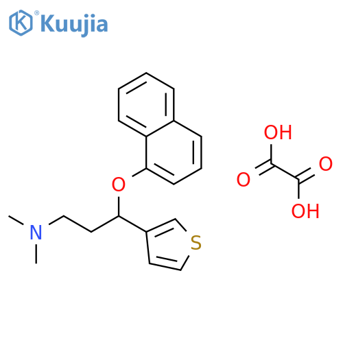 rac-3-Thienyl-duloxetine structure