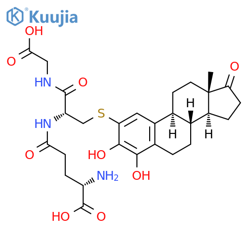 4-Hydroxyestrone-2-glutathione structure