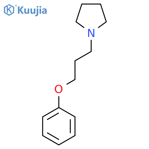 1-(3-Phenoxypropyl)pyrrolidine structure