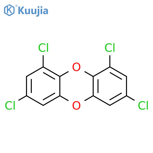 Dibenzo[b,e][1,4]dioxin,1,3,6,8(or 1,3,7,9)-tetrachloro- (9CI) structure