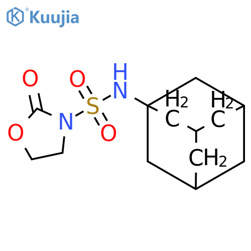 3-Oxazolidinesulfonamide,2-oxo-N-tricyclo[3.3.1.13,7]dec-1-yl- structure