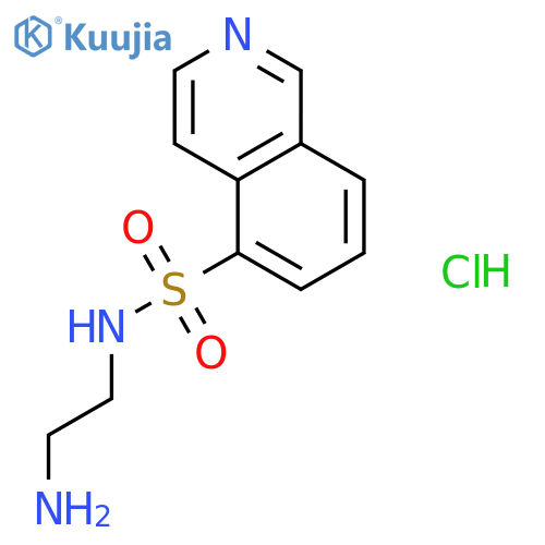 N-(2-Aminoethyl)-5-isoquinolinesulfonamide Hydrochloride structure