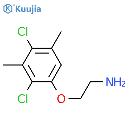 2-(2,4-Dichloro-3,5-dimethylphenoxy)ethylamine hydrochloride structure