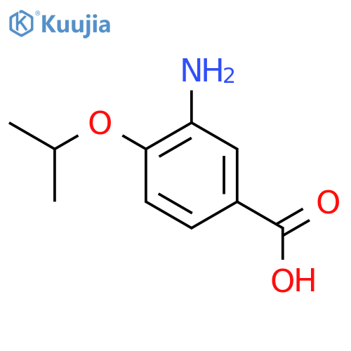3-Amino-4-isopropoxybenzoic Acid structure