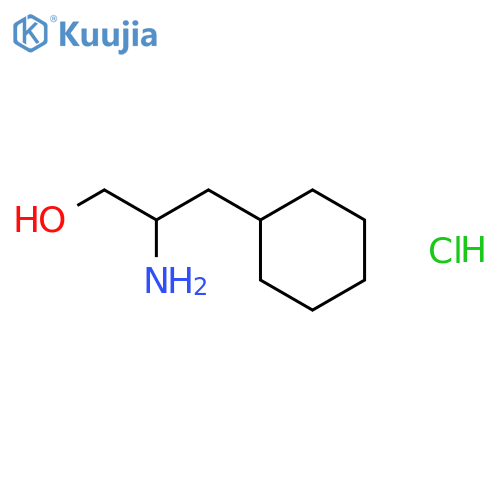 (S)-(+)-2-Amino-3-cyclohexyl-1-propanol Hydrochloride structure