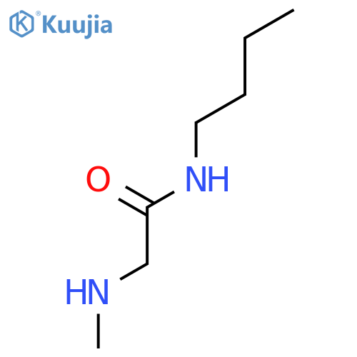 N-Butyl-2-(methylamino)acetamide structure