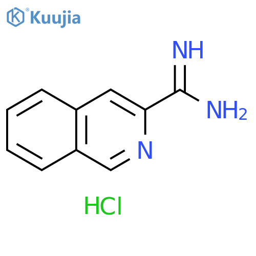 Isoquinoline-3-carboxamidine dihydrochloride structure