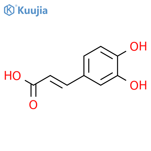 Caffeic Acid-13C9 structure