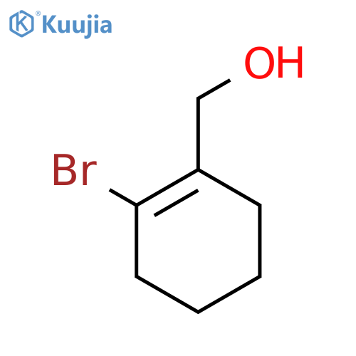 (2-bromocyclohexen-1-yl)methanol structure