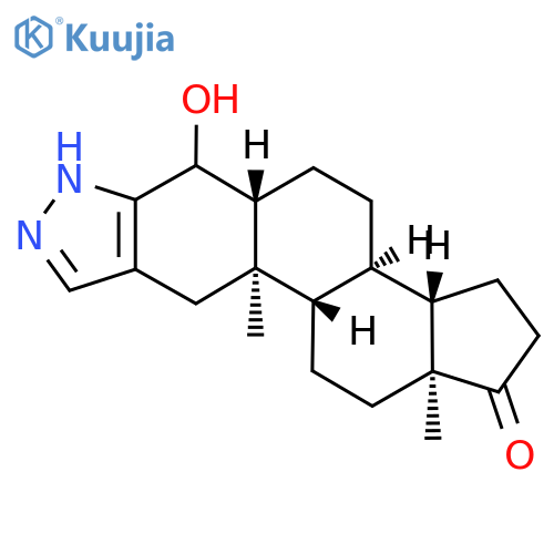 4-Hydroxyprostanozol-17-ketone structure