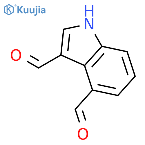 indole-3,4-Dicarboxaldehyde structure