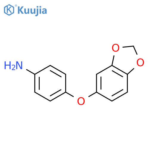 4-(1,3-Benzodioxol-5-yloxy)phenylamine structure