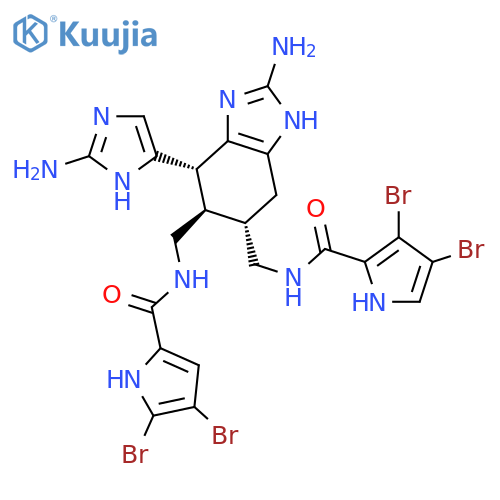 Dibromoageliferin structure