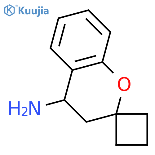spiro[chroman-2,1'-cyclobutan]-4-amine structure