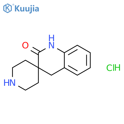 2',4'-dihydro-1'H-spiropiperidine-4,3'-quinoline-2'-one hydrochloride structure