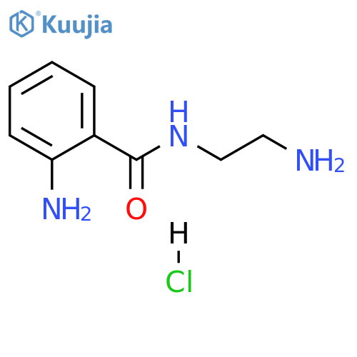 2-Amino-N-(2-aminoethyl)benzamide Hydrochloride structure