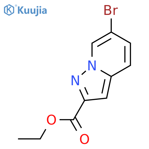 Ethyl 6-bromopyrazolo[1,5-a]pyridine-2-carboxylate structure