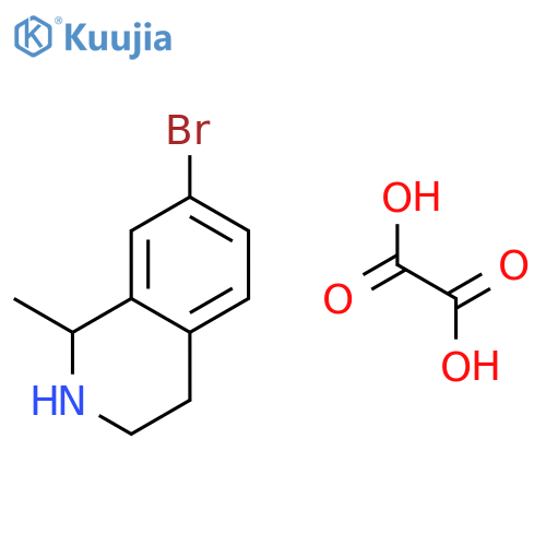 7-bromo-1-methyl-1,2,3,4-tetrahydroisoquinoline structure