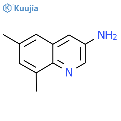 6,8-Dimethylquinolin-3-amine structure